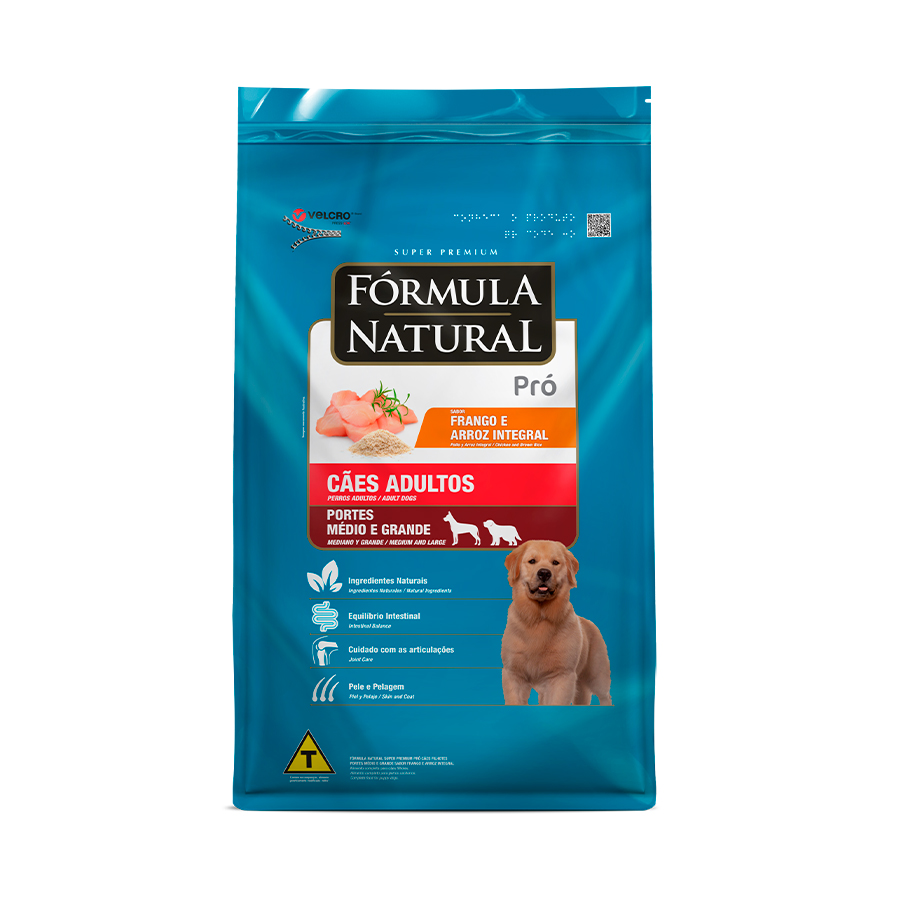 FORMULA NATURAL PRO CAES AD MED/GR 20KG