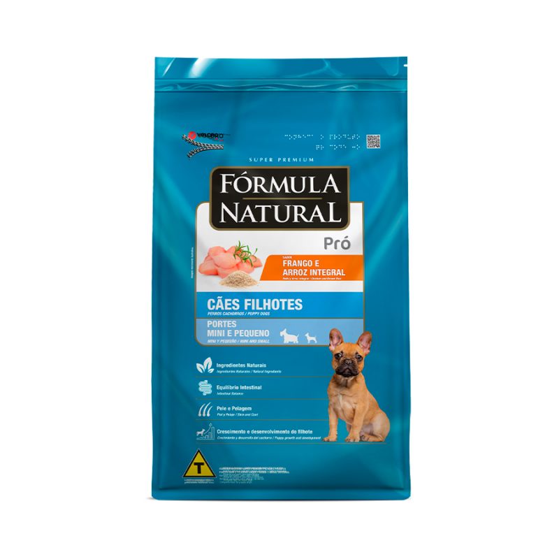 FORMULA NATURAL PRO CAES FILH MINI/PEQ 2,5KG