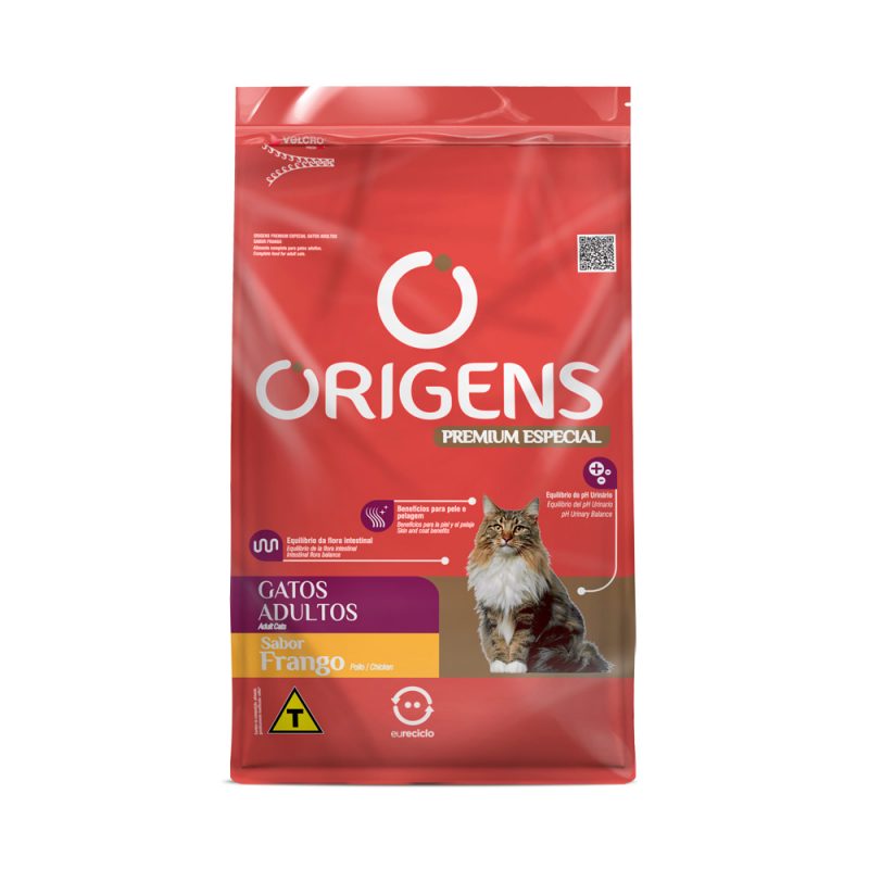 ORIGENS GATO ADULTO FRANGO 10,1KG