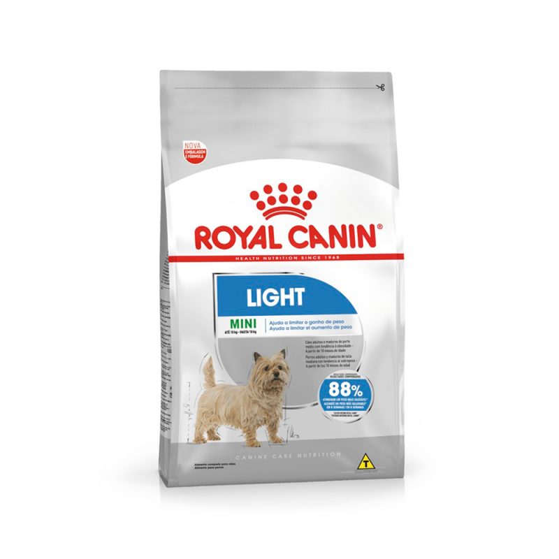 ROYAL CANIN CÃES ADULTOS MINI LIGHT 7,5KG