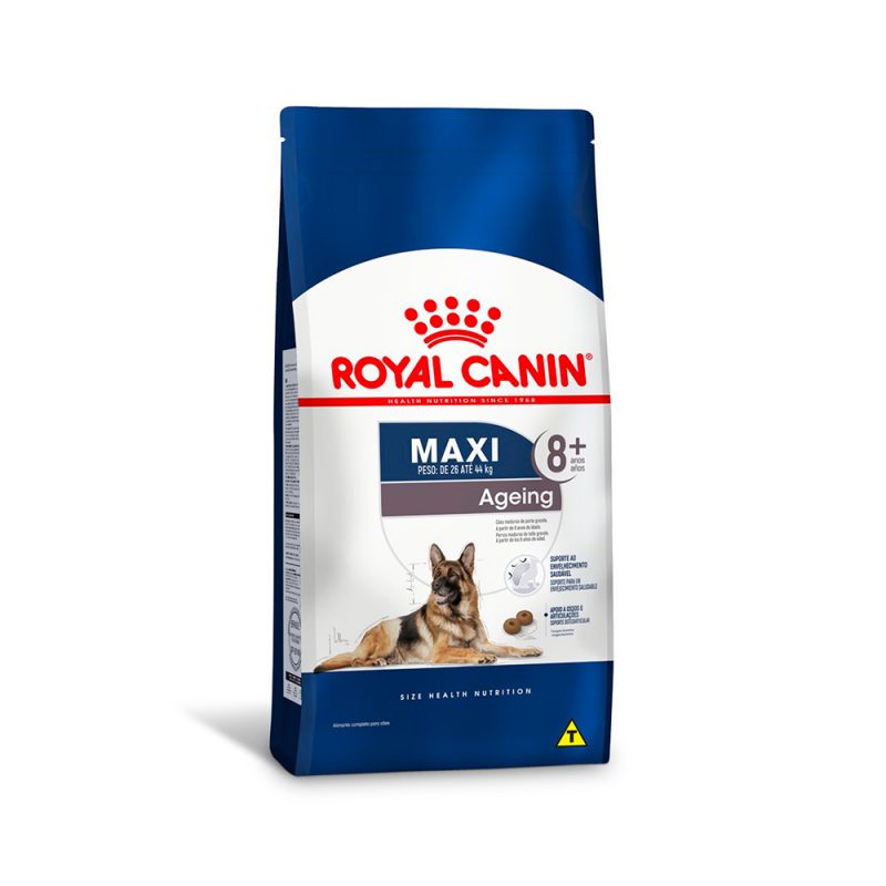 ROYAL CANIN CÃES ADULTOS 8+ MAXI 15KG