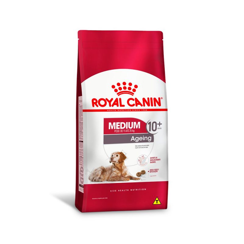 ROYAL CANIN CÃES ADULTOS 10+ MEDIUM 15KG