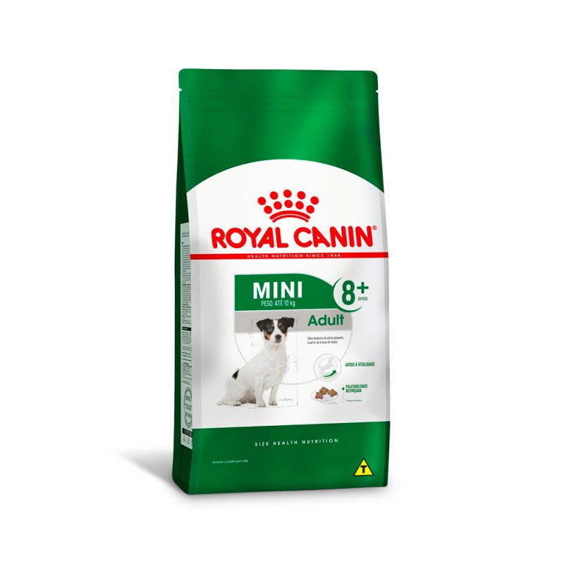 ROYAL CANIN CÃES ADULTOS 8+ MINI 1KG