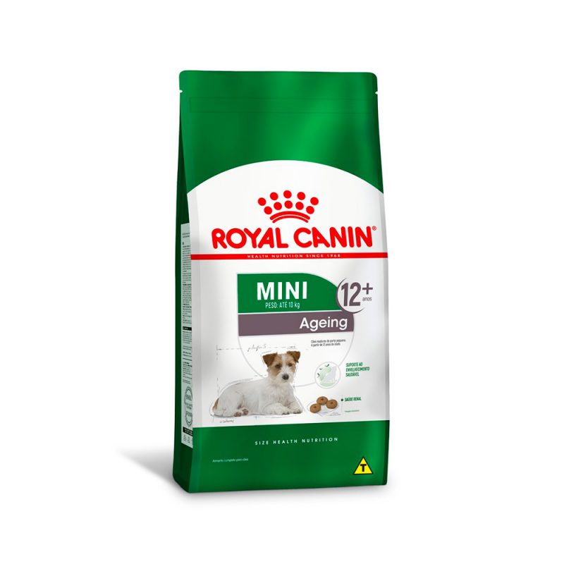 ROYAL CANIN CÃES ADULTOS 12+ MINI 2,5KG