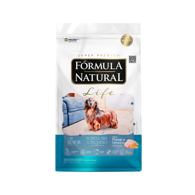 FORMULA NATURAL LIFE CÃES SENIOR RAÇA PEQUENA 15KG