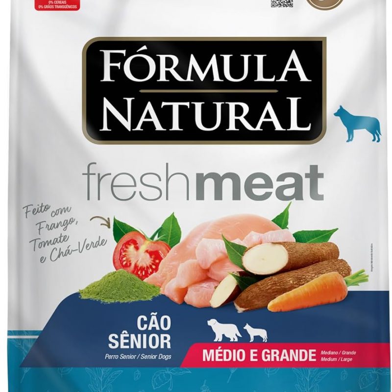 FRESH MEAT CÃES SENIOR RAÇA MEDIO E GRANDE 12KG