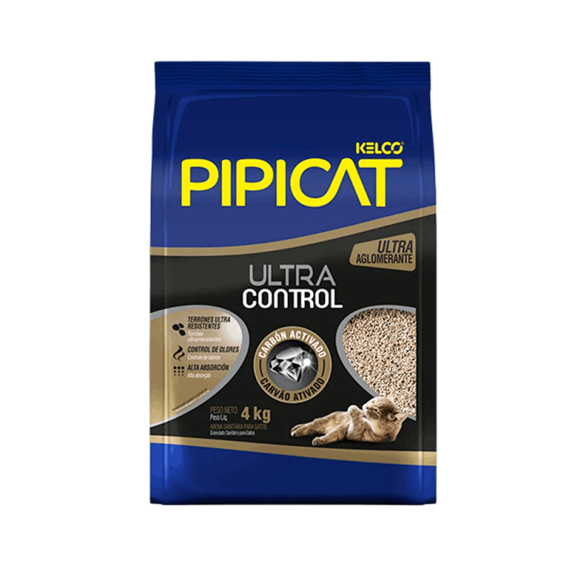 Granulado Sanitário para Gatos Pipicat Ultra Control 4 kg