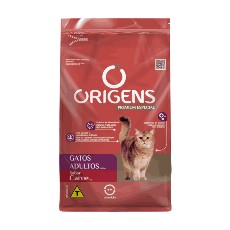 ORIGENS GATOS ADULTOS CARNE 10KG