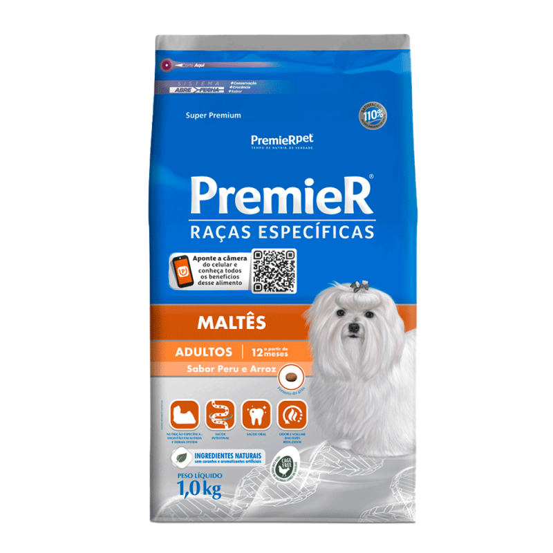 PREMIER MALTÊS ADULTO 1KG