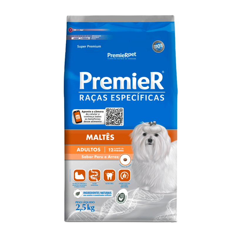 PREMIER MALTÊS ADULTO 2,5KG