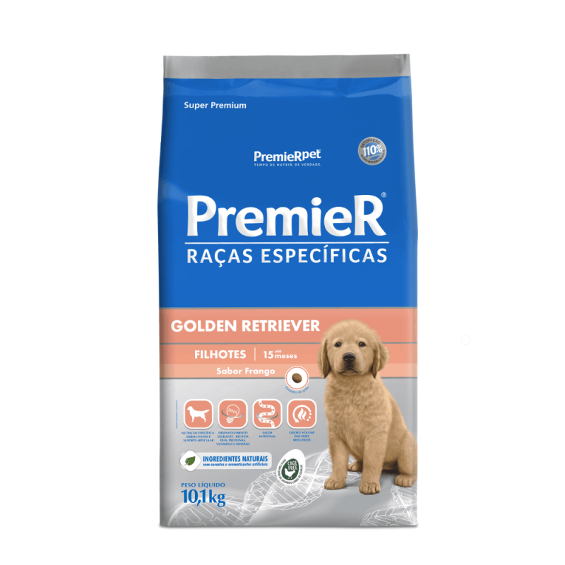 PREMIER GOLDEN RETRIEVER FILHOTE 10,1 KG