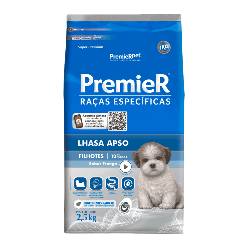 PREMIER LHASA APSO FILHOTE 2,5KG