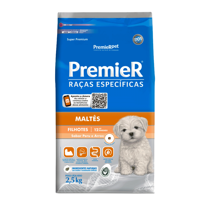 PREMIER MALTÊS FILHOTE 2,5KG