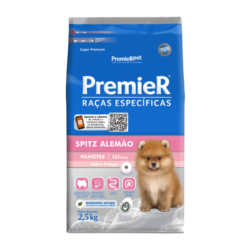 PREMIER SPITZ ALEMÃO FILHOTE 2,5KG