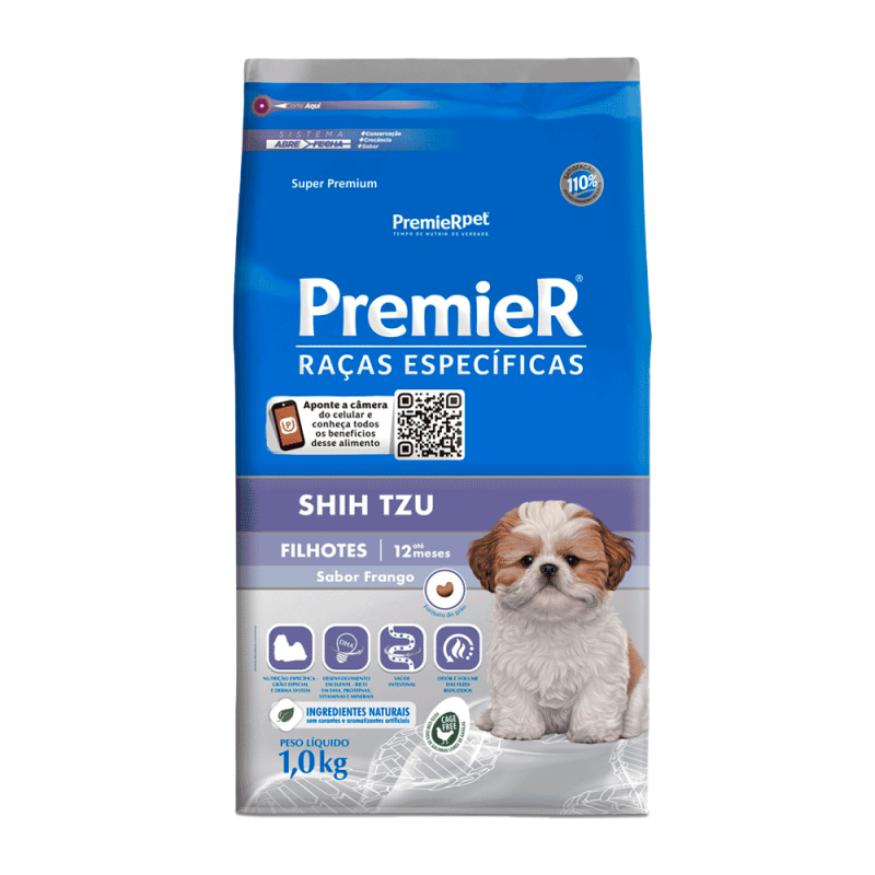 PREMIER SHIH TZU FILHOTE 1KG