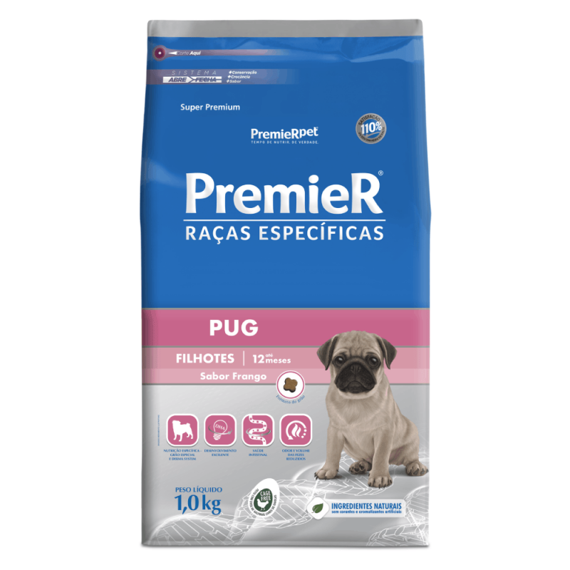 PREMIER PUG FILHOTE 1 KG