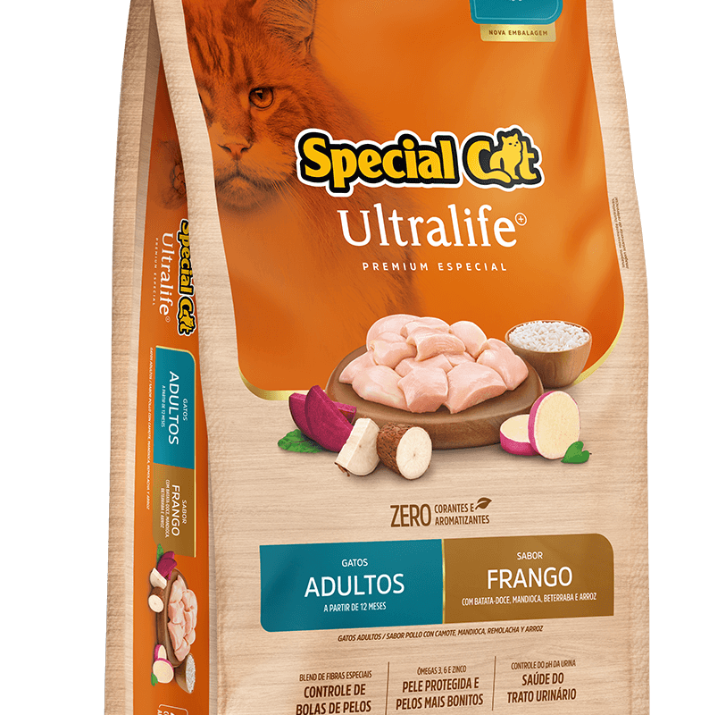 SPECIAL CAT ULTRALIFE ADULTOS FRANGO 10,1KG