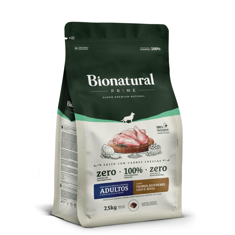 BIONATURAL PRIME CAES AD FRANGO 2,5kg