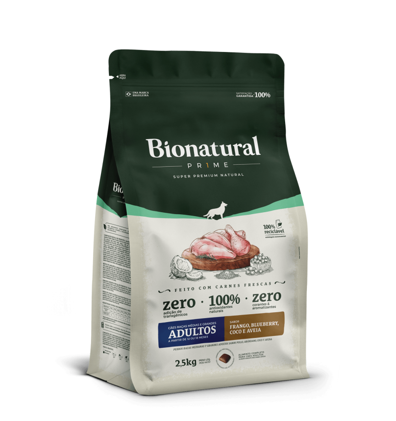 BIONATURAL PRIME CAES AD FRANGO 2,5kg