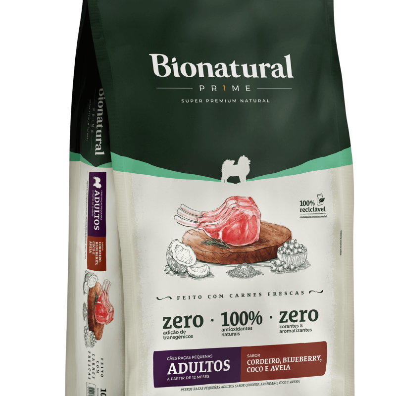 BIONATURAL PRIME CAES AD RP CORDEIRO 10Kg