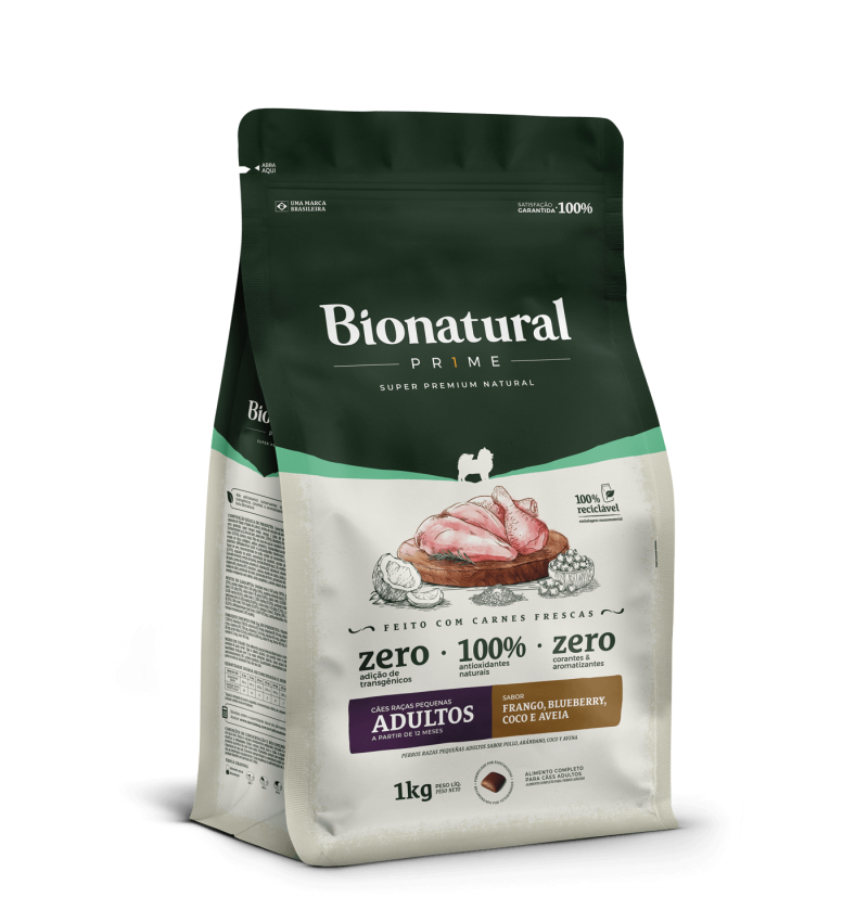 BIONATURAL PRIME CAES AD. RP FRANGO 1KG