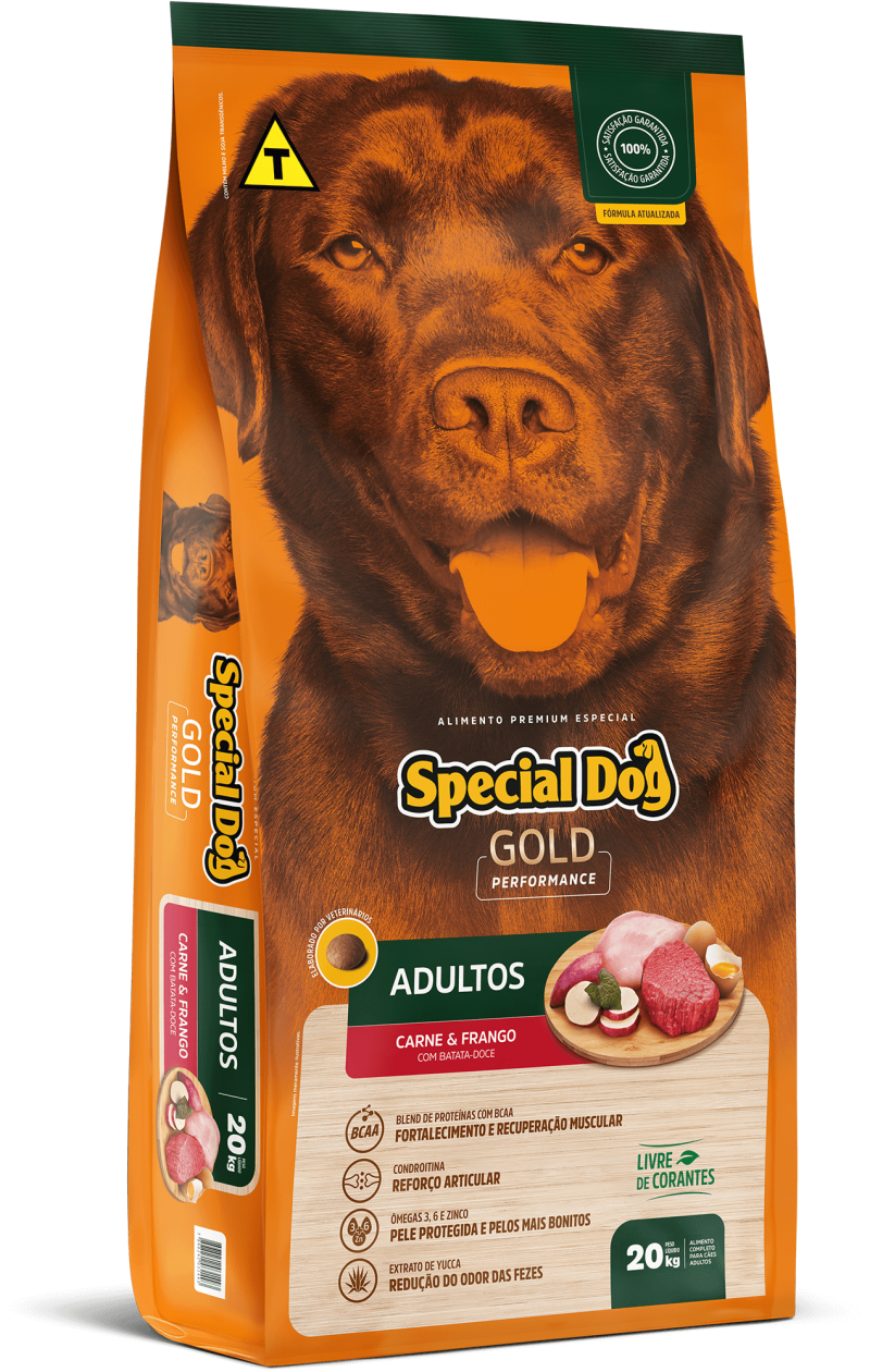 SPECIAL DOG GOLD PERFORMANCE CÃES ADULTOS 20KG