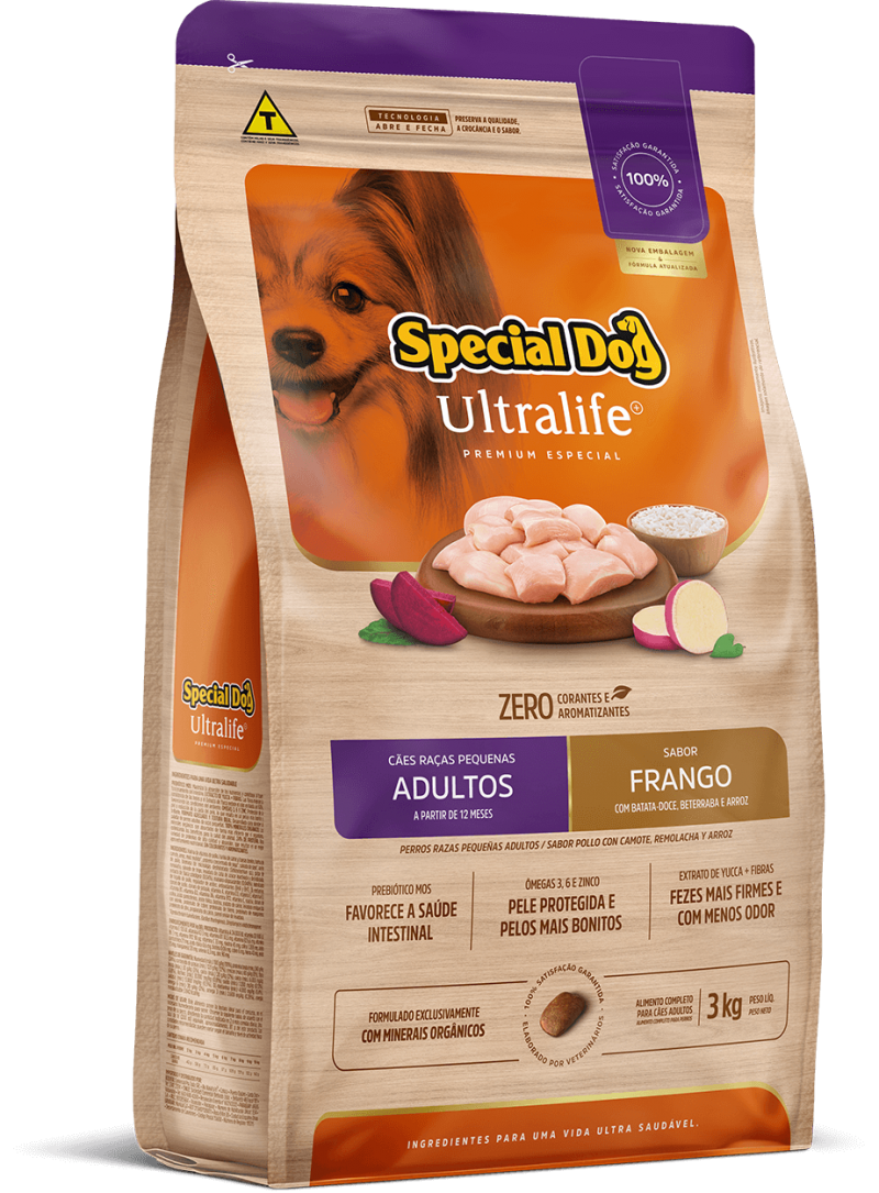 SPECIAL DOG ULTRALIFE CÃES ADULTOS RAÇA