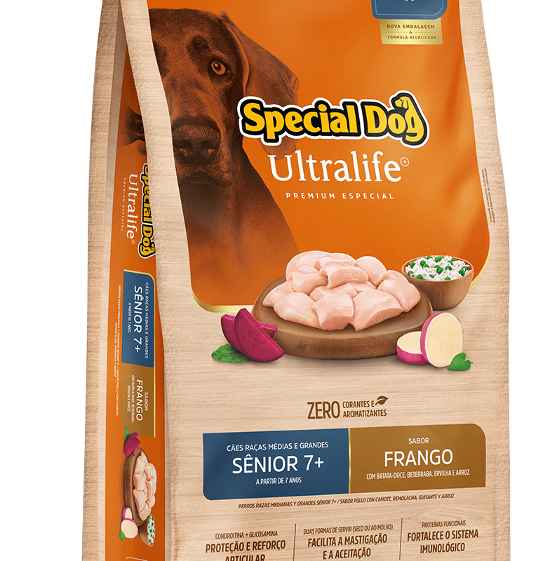 SPECIAL DOG ULTRALIFE CÃES ADULTOS SÊNIOR 15KG