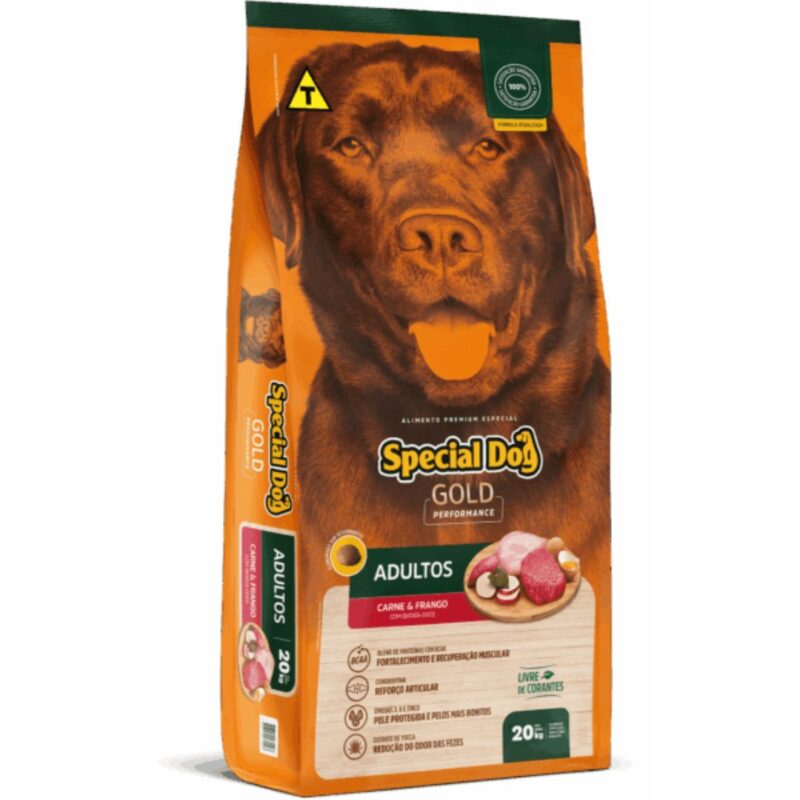SPECIAL DOG GOLD PERFORMANCE CÃES ADULTOS 20KG