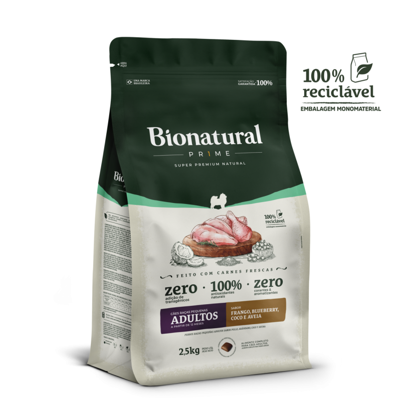 BIONATURAL PRIME CAES AD. RP FRANGO 2,5K