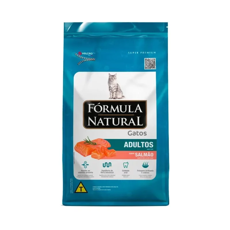 FORMULA NATURAL GATO ADULTO SALMAO 7KG