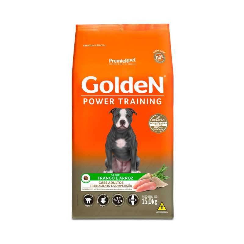 GOLDEN POWER TRAINING CÃES ADULTO 15KG