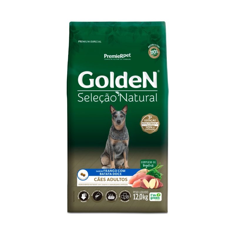 GOLDEN SEL NAT CAES AD FRANG C/ BAT DOCE 12 KG