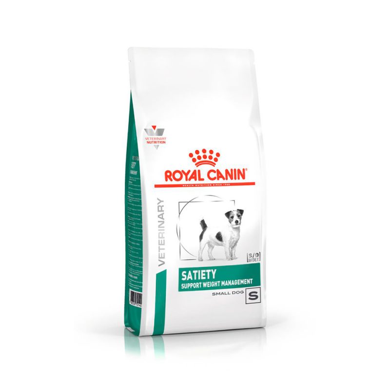 ROYAL CANIN VETERINARY DIET CÃES ADULTOS SATIETY RAÇA PEQUENA 1,5KG