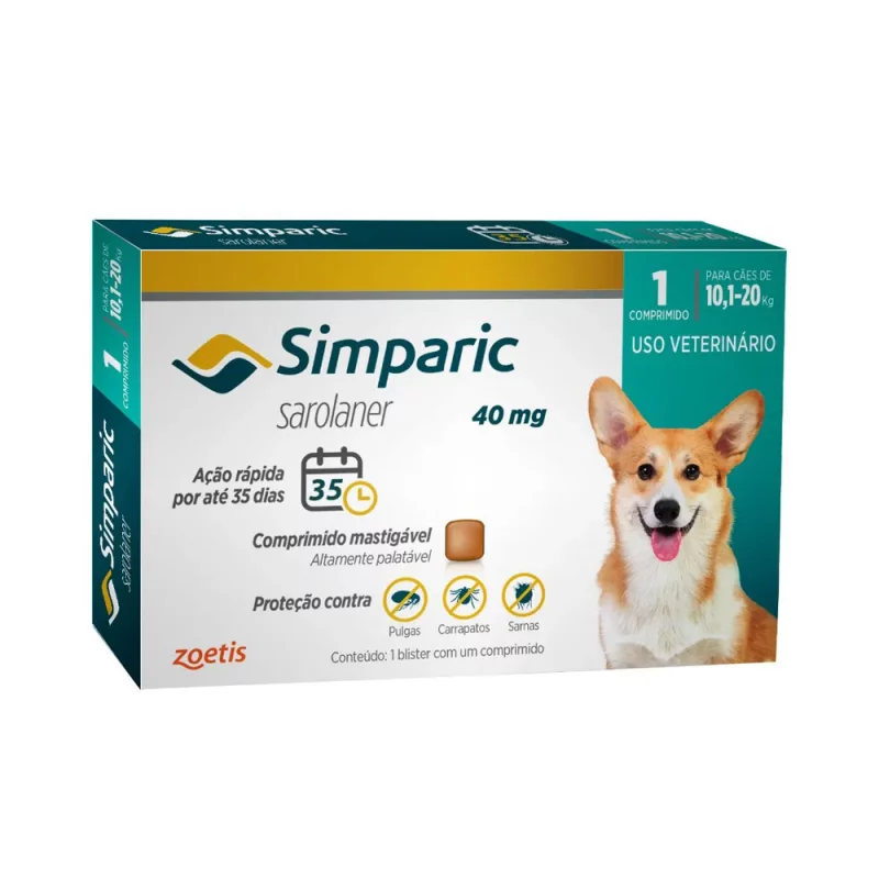 SIMPARIC CÃES 10 A 20KG