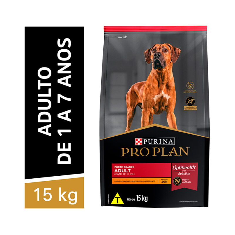 PROPLAN CÃES ADULTOS RAÇA GRANDE 15KG