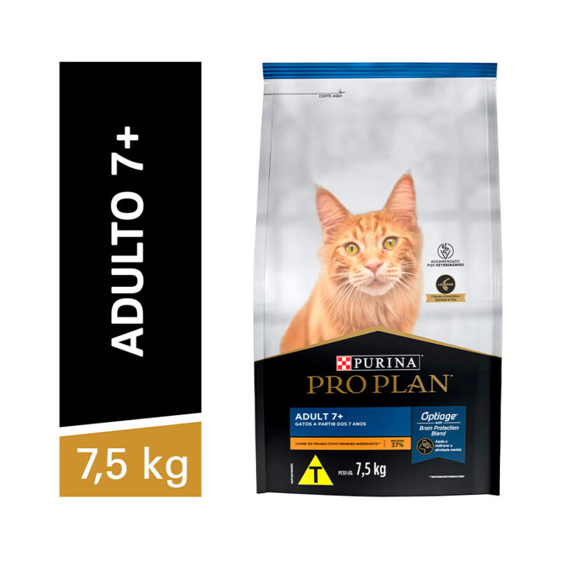 PROPLAN GATOS ADULTOS 7+ 7,5KG