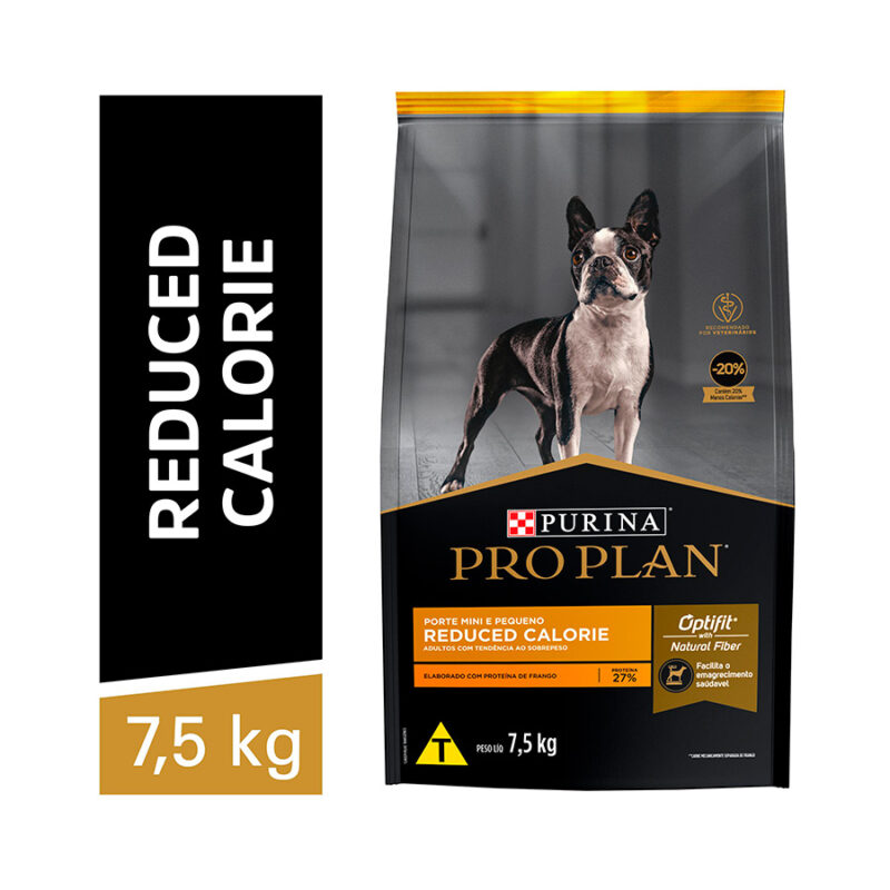 PROPLAN CÃES ADULTOS RAÇA PEQUENA REDUCE CALORIE 7,5KG