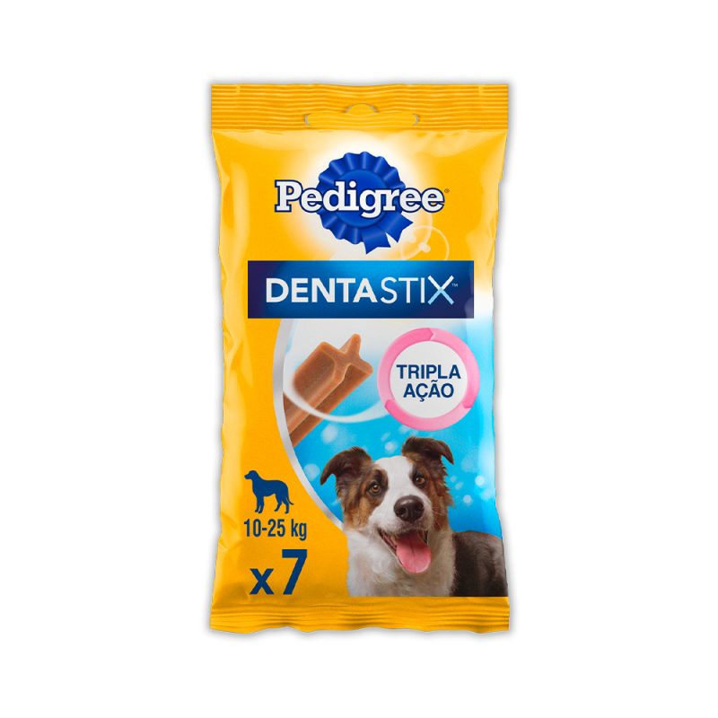 PEDIGREE DENTASTIX RAÇA MÉDIA 7 UNIDADES 180G