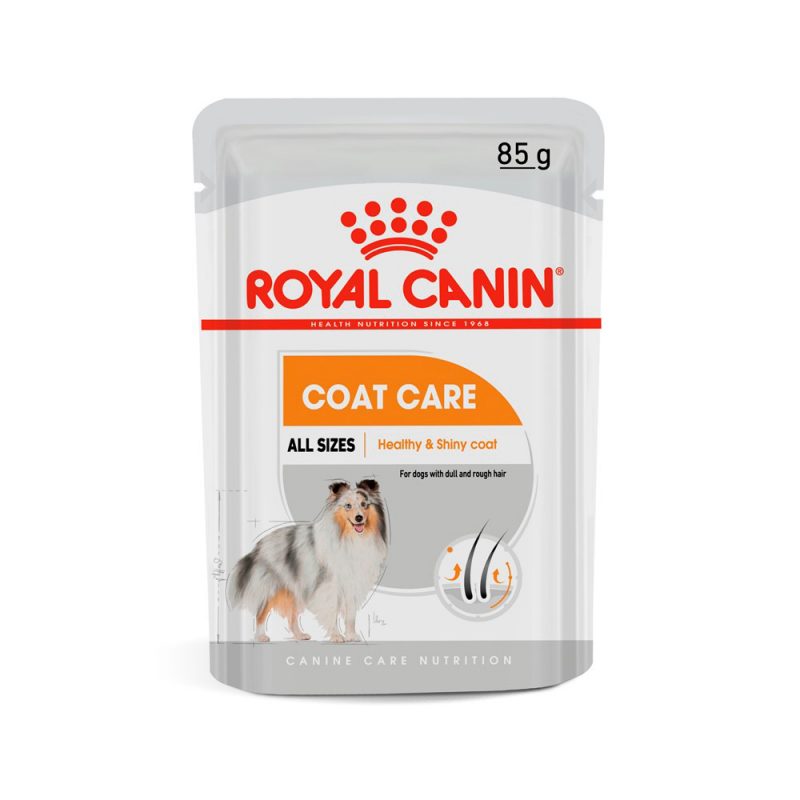 SACHÊ ROYAL CANIN CÃES ADULTOS COAT CARE 85G