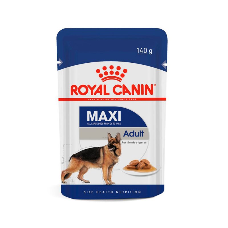 SACHÊ ROYAL CANIN CÃES ADULTOS MAXI 140G