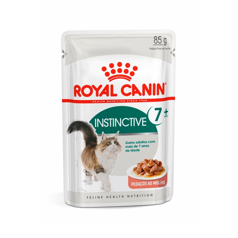 SACHÊ ROYAL CANIN GATOS ADULTOS INSTINCTIVE 7+ 85G