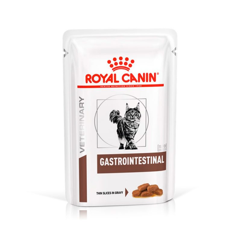 SACHÊ ROYAL CANIN VETERINARY DIET GATOS ADULTOS INTESTINAL 85G