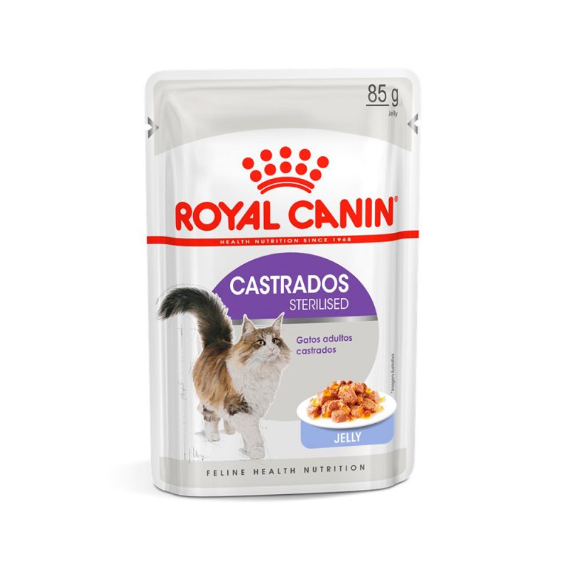 SACHÊ ROYAL CANIN GATOS CASTRADOS STERILISED JELLY 85G