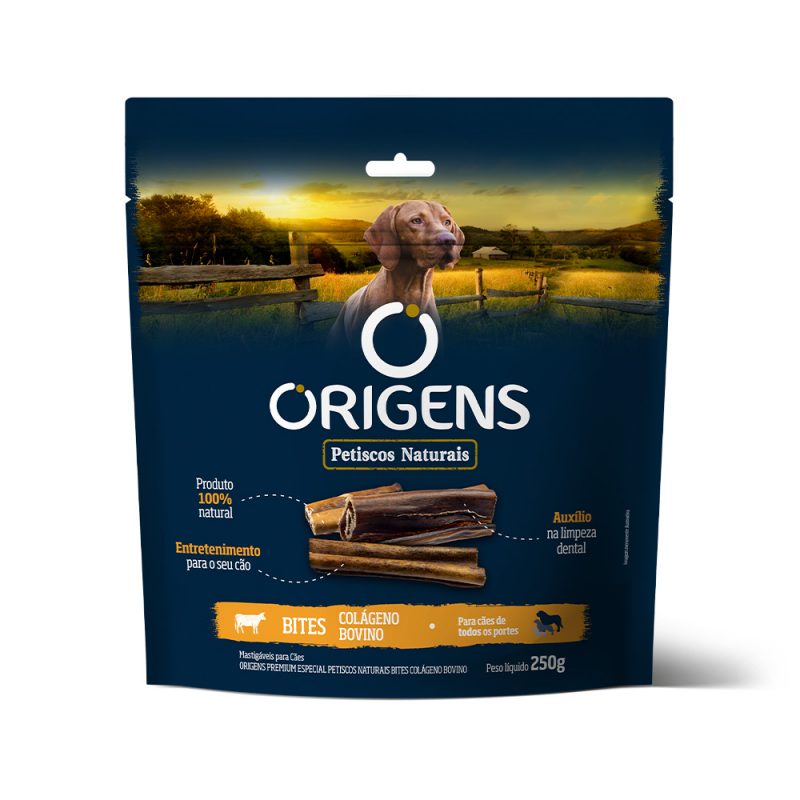 ORIGENS PETISCO NATURAL BITE COLAGENO 250G