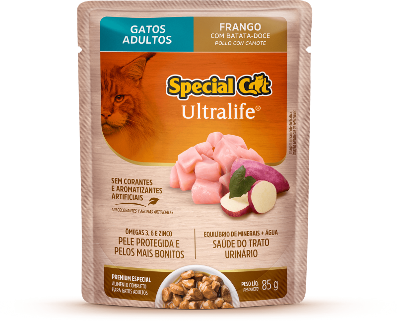 SACHÊ SPECIAL CAT GATOS ADULTOS FRANGO 85G