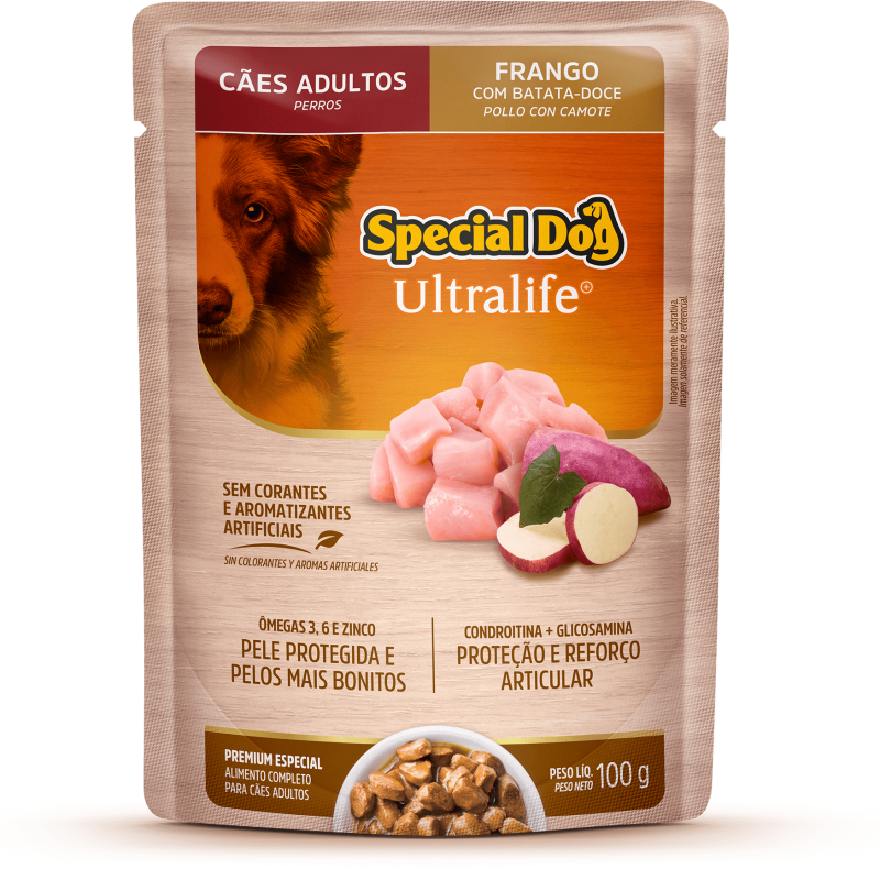 SACHÊ SPECIAL DOG CÃES ADULTOS FRANGO 100G